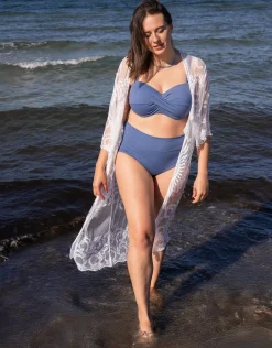 Beach-Kimono Mambo long ivory