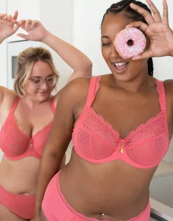 BH Clara Lace flamingo