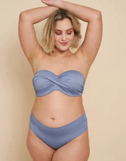 Bikini-High-Panty Monaco bluegrey