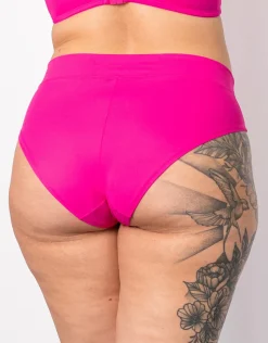 Bikini-High-Panty Monaco/Palma pink