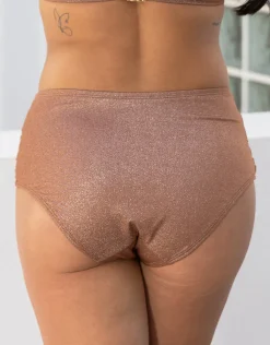 Bikini-High-Panty Valencia Glam bronze