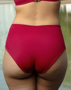 Bikini-High-Panty Valencia cherry