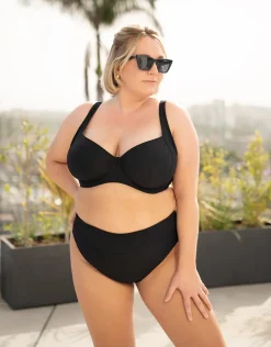 Bikini-High-Waist-Brazilian Porto black