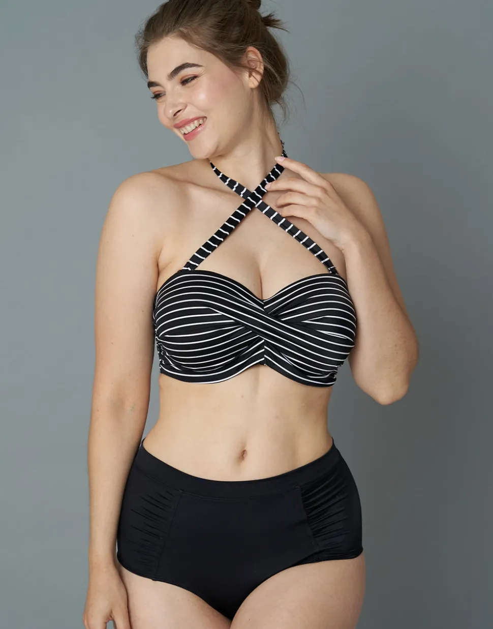 Bikini-High-Waist-Panty Monaco black