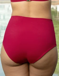 Bikini-High-Waist-Panty Valencia cherry