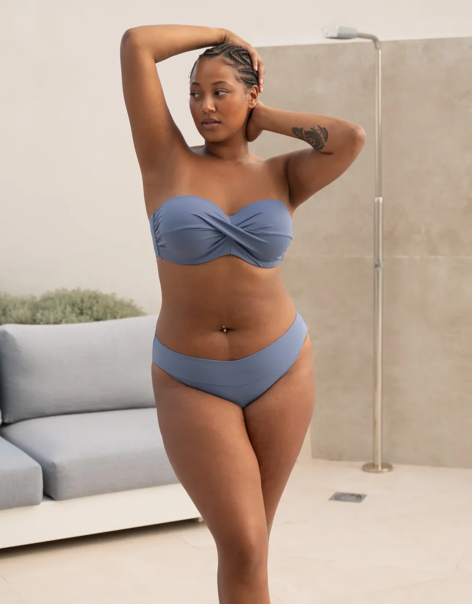 Bikini-Panty Valencia bluegrey