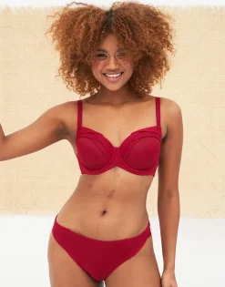 Bikini-Slip Madeira cherry