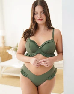 Bikini-Slip Valencia olive
