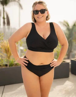 Bikini-Top ohne Verschluss Porto black