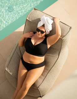 Bikini-Top ohne Verschluss Porto black