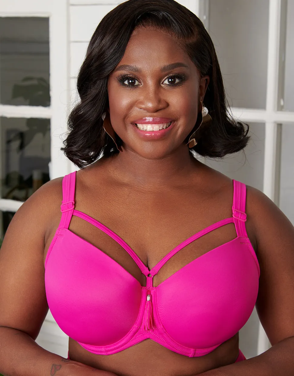 Bikini-Top Palma pink