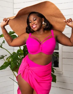 Bikini-Top Palma pink