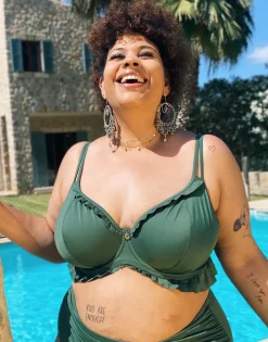 Bikini-Top Valencia olive