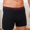 Boxershorts black/bordeaux