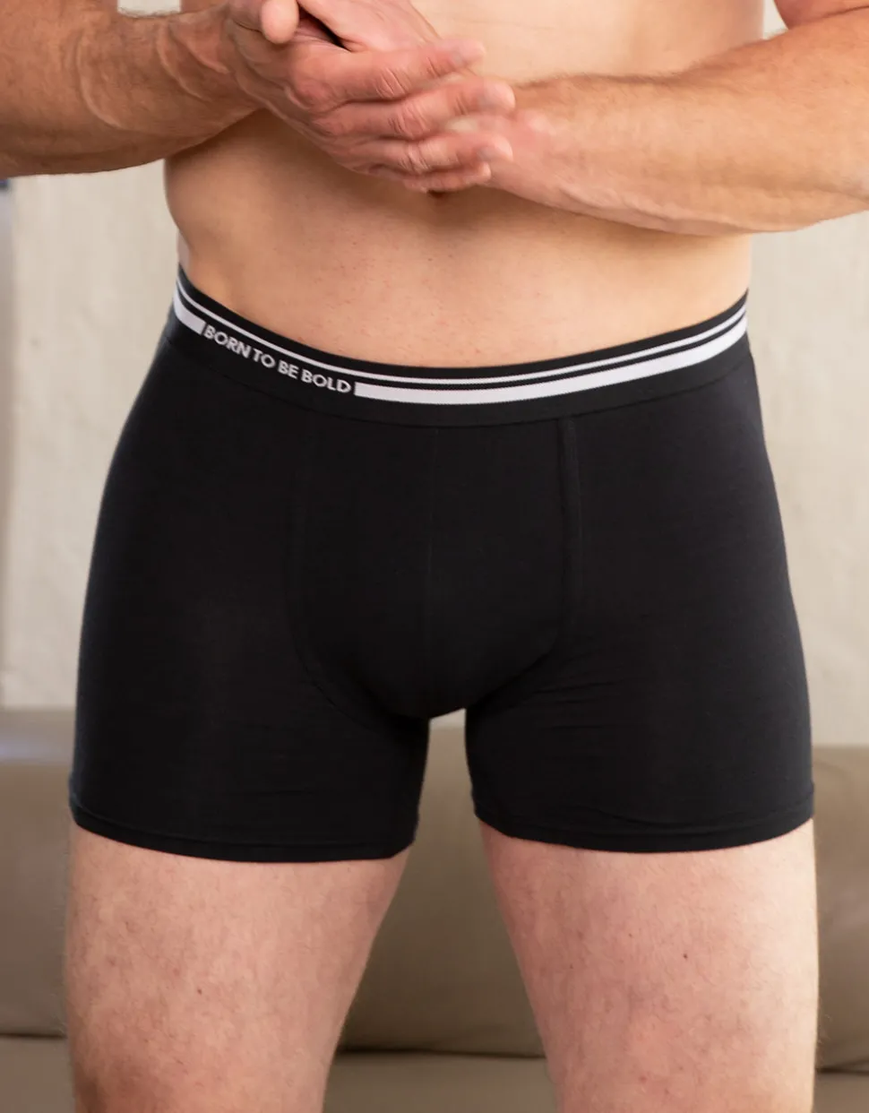 Boxershorts black/white