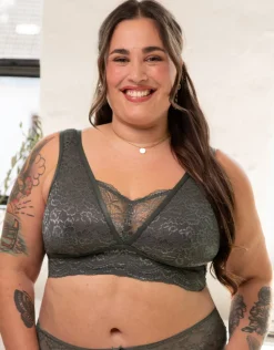 Bralette Eliana olive