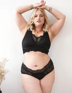 Bralette Eliana Satin black