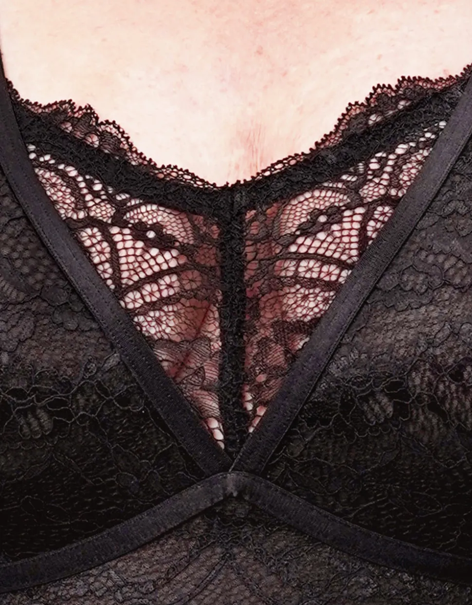 Bralette Eliana Satin black
