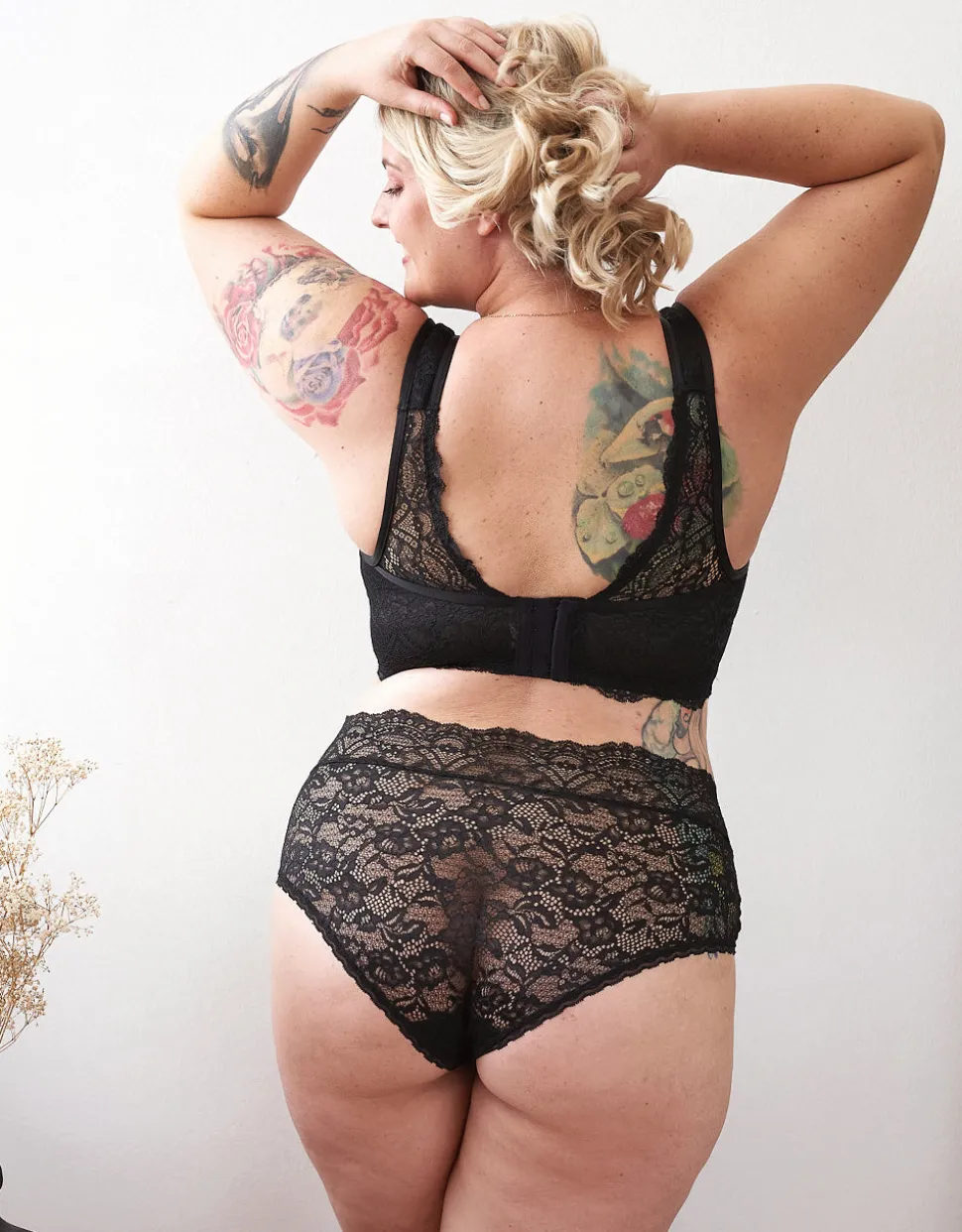 Bralette Eliana Satin black
