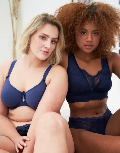 Bralette Eliana Velvet navy