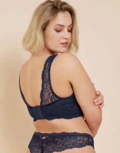 Bralette Eliana Velvet navy