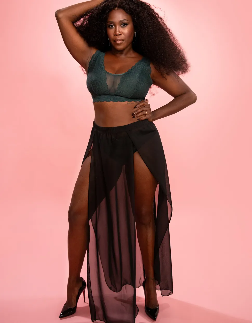 Bralette Elva forest