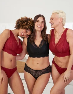Bralette Emilia burgundy