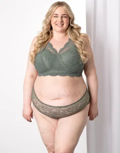 Bralette Emilia olive