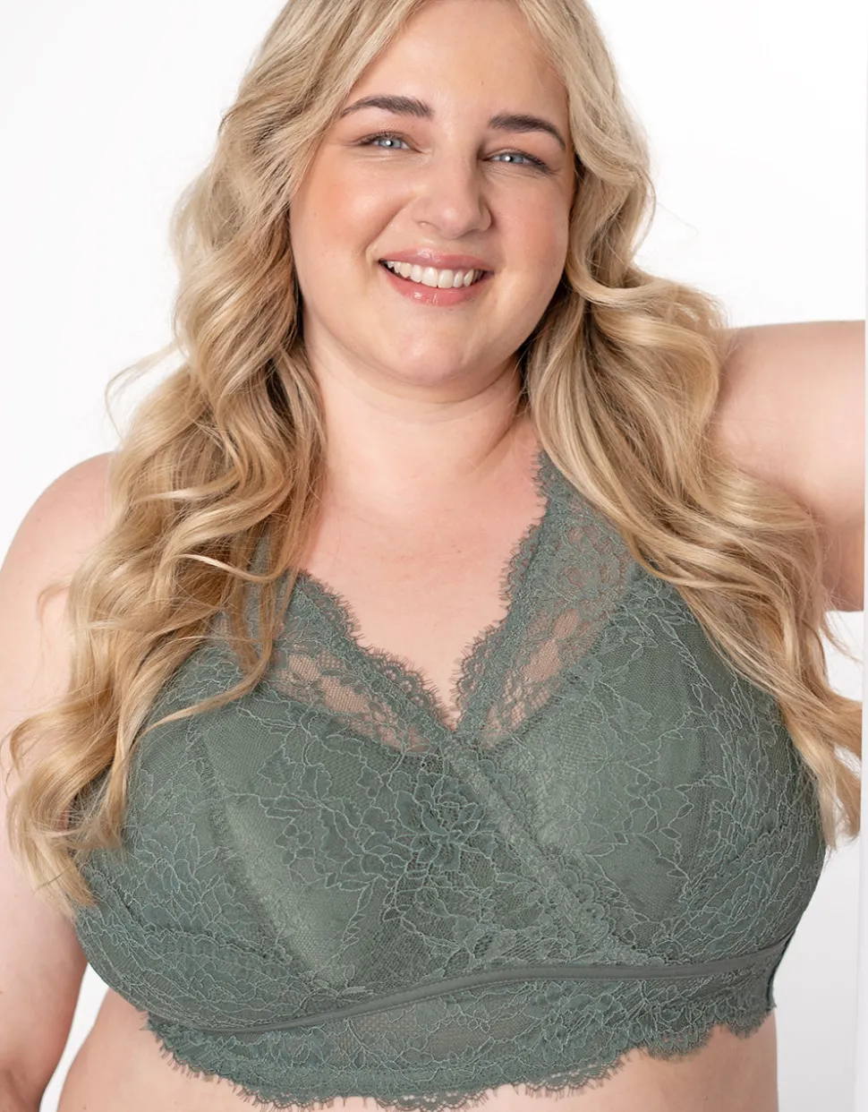 Bralette Emilia olive