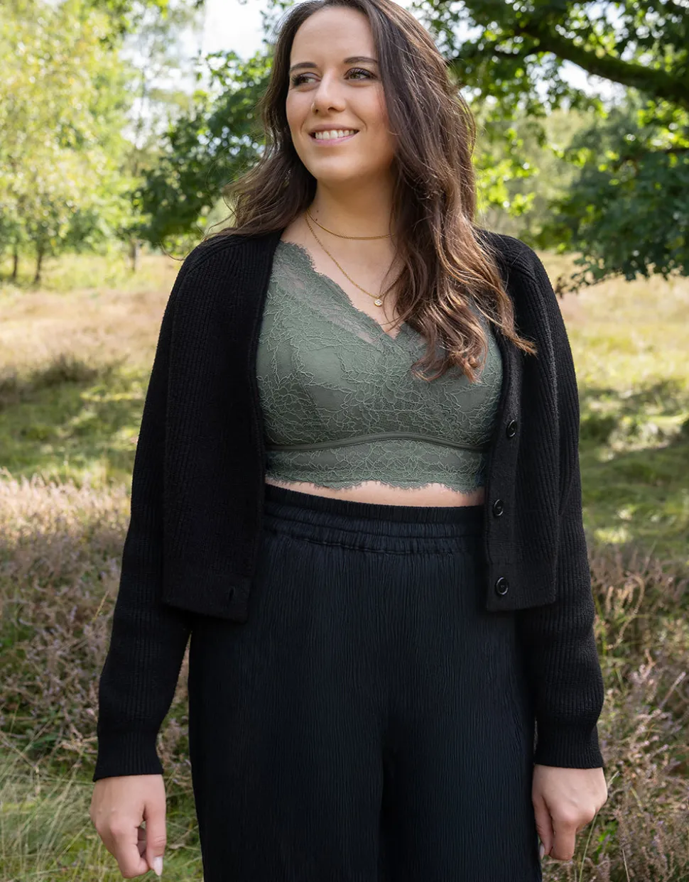 Bralette Emilia olive