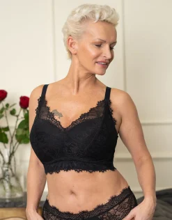 Bralette ohne Verschluss Sensla black