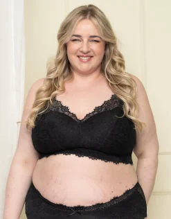 Bralette ohne Verschluss Sensla black