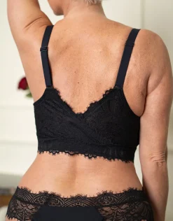 Bralette ohne Verschluss Sensla black