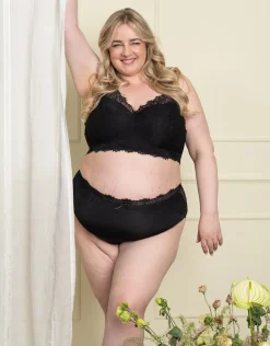 Bralette ohne Verschluss Sensla black
