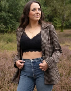 Bralette ohne Verschluss Sensla black