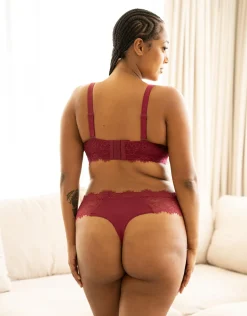 Bralette Sensla bordeaux