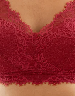 Bralette Sensla bordeaux