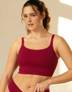 Bustier Freeda bordeaux