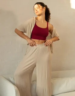 Bustier Freeda bordeaux