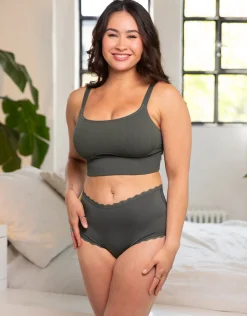 Bustier Freeda olive