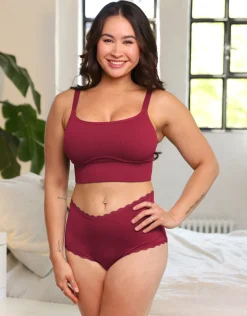 Bustier-Set 2x Freeda bordeaux
