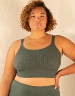 Bustier-Set 2x Freeda olive