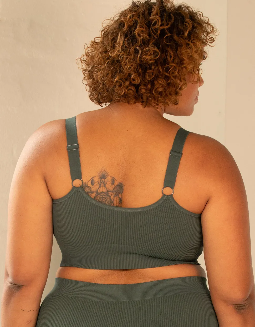 Bustier-Set 2x Freeda olive