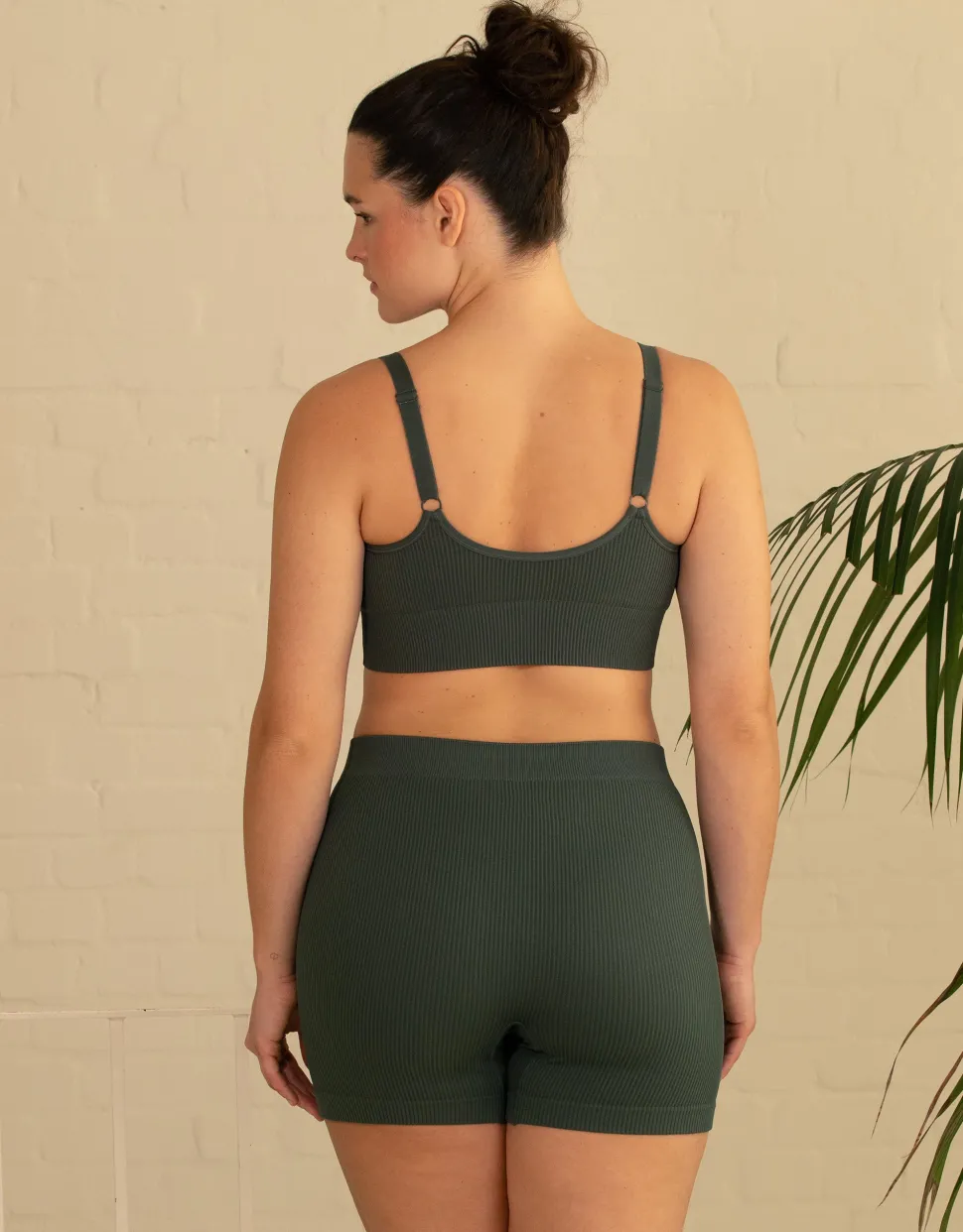 Bustier-Set 2x Freeda olive