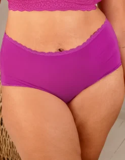 High-Panty Basic orchid