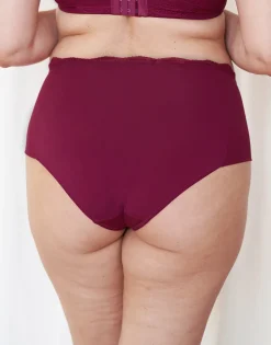 High-Panty Clara bordeaux
