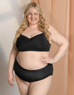 High-Panty Cozy Basic black