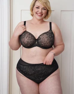 High-Panty True Lace black