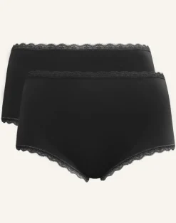 High-Panty-Set 2x Basic black