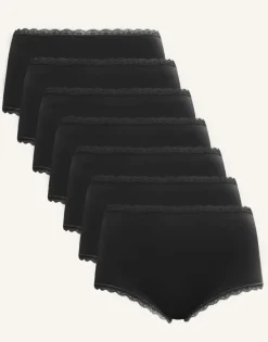 High-Panty-Set 7x Basic black